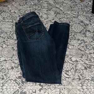 White House Black Market Dark Blue Skinny Jeans